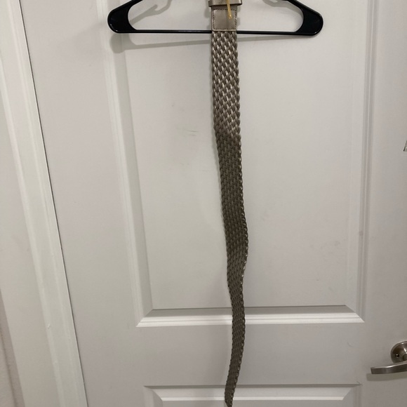 Michael Kors Gold Woven Belt - Picture 1 of 6